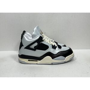 Nike Air Jordan 4 Retro GS Size 5.5Y / Womens Sz 7 Pure Platinum Gold FZ8585-070